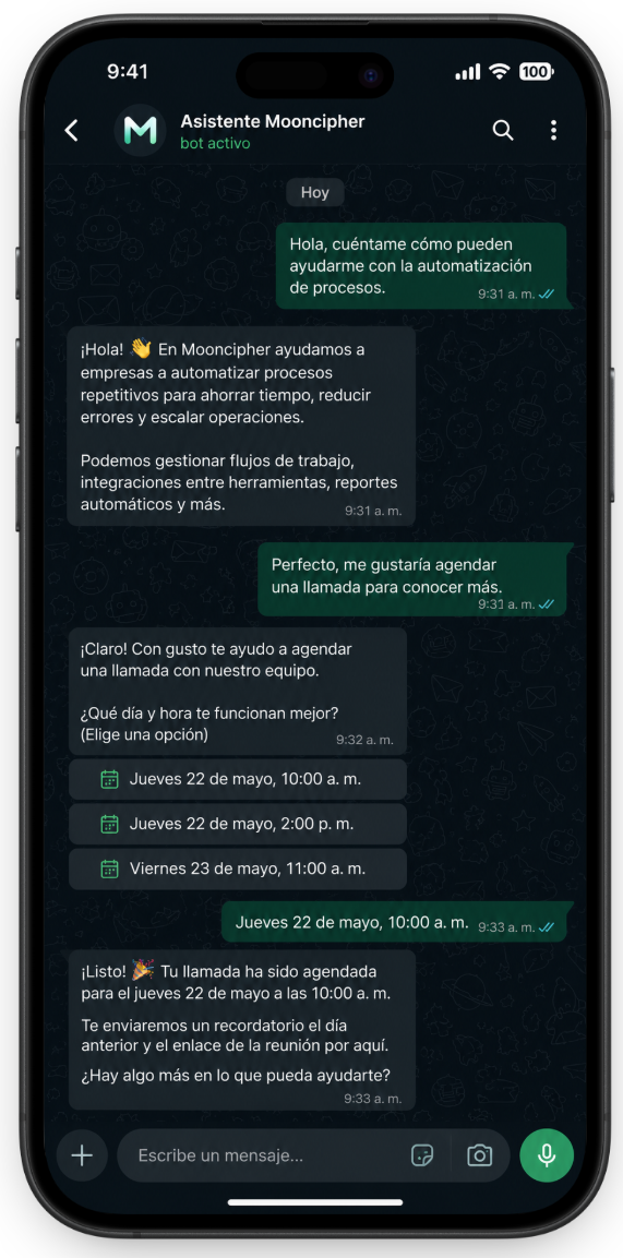 Mooncipher platform